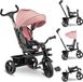 Merkloos Driewieler Met Duwstang - Roze