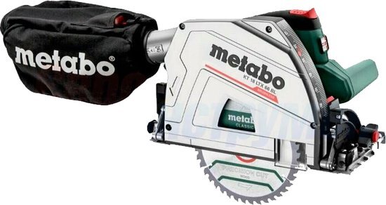 Metabo KT 18 LTX 66 BL 18V Li-ion accu invalcirkelzaag set (2x 8.0Ah accu) in MetaBox - 165 x 20mm - koolborstelloos