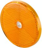 HELLA Reflector, right, yellow, horizontal mounting, suitable for various vehicles.