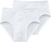 Schiesser 2-pack sportslip voor heren met ingriff - Essential fijne ripp