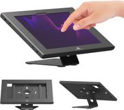 Maclean Tablethouder met slot 12.4-13'' of 10.9-11'' voor wand en tafel (zwart, 12.4-13'')