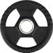 HMS TOH Olympische Halterschijf - 5 kg - Rubber Coating - Zwart
