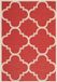 Safavieh Trellis Indoor/Outdoor Geweven Gebiedsdeken, Courtyard Collection, CY6243, Rood, 122 X 170 cm