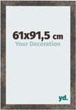 Your Decoration Cadre photo 61x91,5 cm - MDF - Métal oxydé - Bologna