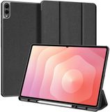 Dux Ducis Domo Samsung Galaxy Tab S11 Ultra Hoes Tri-Fold Book Case Zwart