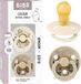 Moomin x BIBS Colour Fopspeen - 18-48 mnd - 2-pack - Rond - Ivory/Vanilla