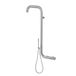Sined ARBOREA INOX - Douche extérieure murale en acier inoxydable avec douchette à main - Eau froide et chaude