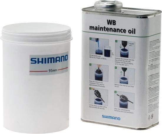 Shimano Naaf Olie En Dompelvat Blik 1L voor Interne Naaf