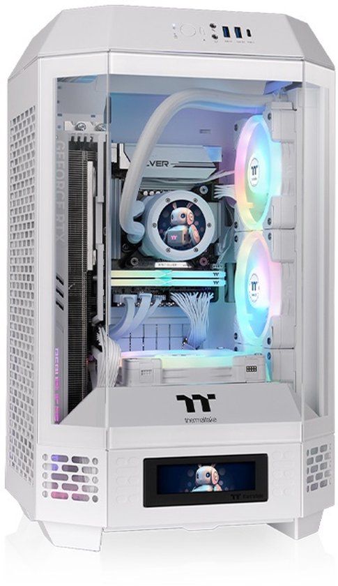 Thermaltake The Tower 250 Snow Mini Tower Wit