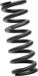 RockShox Métrique ressort en acier pour amortisseurs/ressorts 151x65 mm Version 600lb Noir