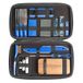 MusicNomad Premium Guitar Tech Fret Tool Set - 18 st. voor egaliseren, kraaien, afschuinen, polijsten (MN880)