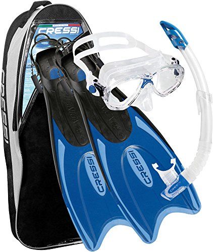 Cressi Palau Marea Bag - Verstelbare Vinnen Set voor Duiken en Masker - 8022983077086