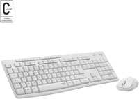 Logitech MK295 Silent Wireless Combo - QWERTY - US - White