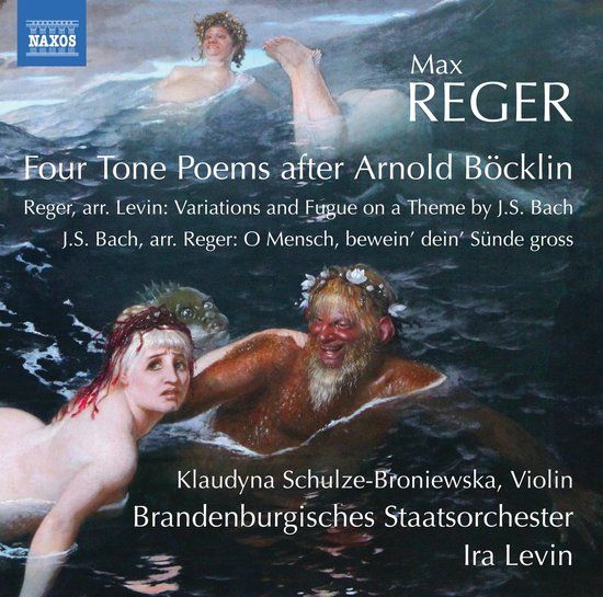 Outhere Naxos Reger: Four Tone Poems After Arnold Bocklin (CD)