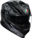 AGV K7 Damascus S26 Integraalhelm XXL Zilver/Zwart