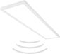 B.K.Licht Move - LED Plafondlamp - Wit - 98 x 20 x 3 cm