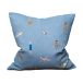 Fine Little Day Housse de coussin Swimmers 45x45 cm Bleu