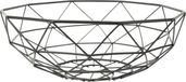 Cosy&Trendy Fruitschaal - Zwart - Rond - Metaal - 28 x 9 cm