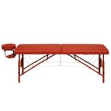 Master Massage Fairlane Mobiele massagestoel, 64 cm, inklapbaar, therapieligstoel, behandelligstoel, ultralicht, massief hout, massagebank