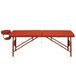 Master Massage Fairlane Mobiele massagestoel, 64 cm, inklapbaar, therapieligstoel, behandelligstoel, ultralicht, massief hout, massagebank