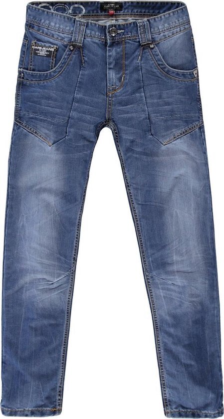 Cars Jeans Heren BEDFORD 601 Regular Comfort Stretch Stone Wash Used - Maat 33/36