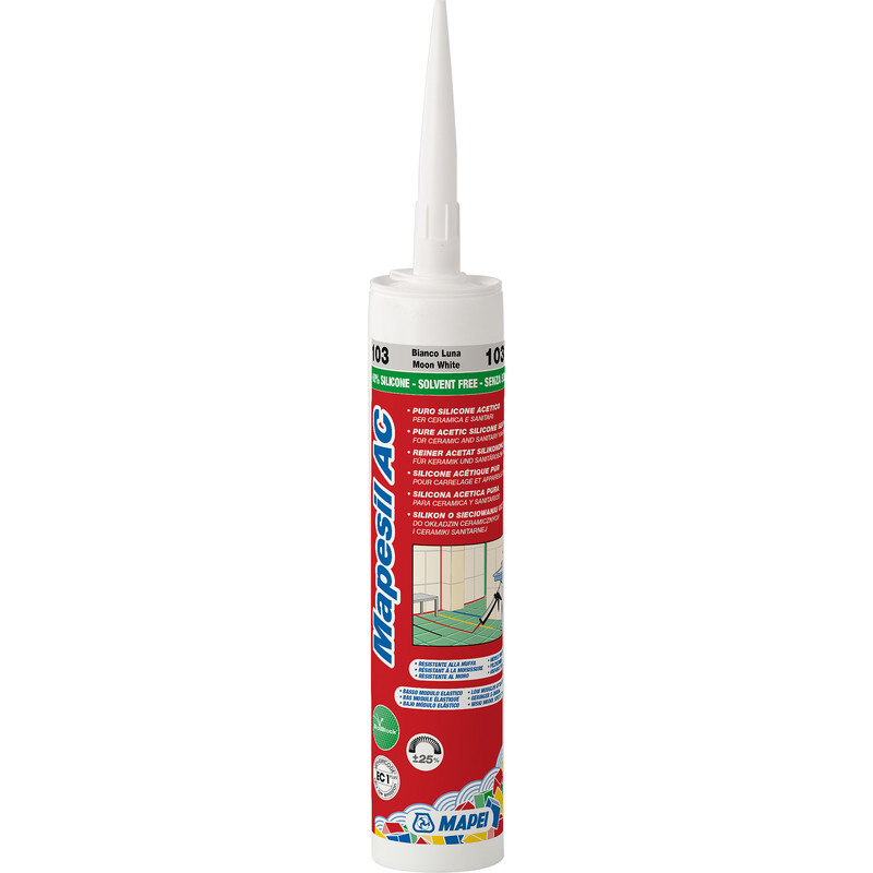 Mapei Mapei Mapesil AC siliconenkit 310ml 103 maan wit