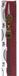 Opti Prym Ritssluiting Metaal 6mm Antiek Messing Deelbaar Bordeaux #750 65 cm