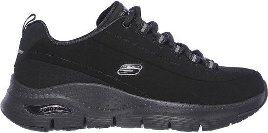 Skechers Arch Fit - Metro Skyline - Dames Sneakers - Zwart