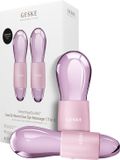 GESKE SmartAppGuided™ Cool & Warm Duo Eye Massager | 7 in 1 | Tijdbesparende dubbele stimulator | Voor ogen en gezicht | Batterijloos koelen en warmen | Verstevigt, ontspant en ontzwelt