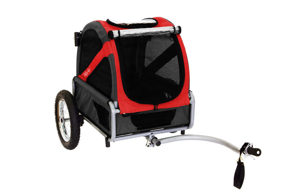 DoggyRide Fietskar Mini Trailer Rood