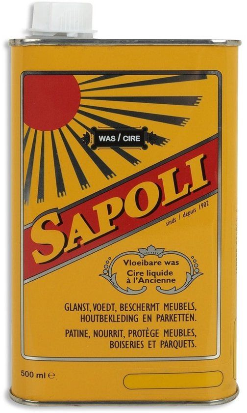 ERES Sapoli Boenwas Kleurloos - Vloeibaar - 500 ml - Hout oppervlakken