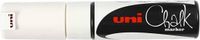 Merkloos Creativ Company B.V. Krijtbord stift - dikke punt - wit - 8 mm
