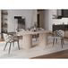 Deco In Paris Dhara Table À Manger Ovale En Marbre Composite Beige 8 Personnes