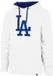 47brand Hoodie Los Angeles Dodgers MLB Wit Unisex S