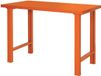 Bahco Werkbank - HeavyDuty - Met stalen werkblad - 4 poten - Oranje - 1500mmx750mmx1030mm