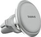 Baseus Magnetische Ventilatierooster Auto Telefoon Houder Zilver
