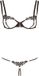 Cottelli Collection Beha Set met String - Maat S - Zwart