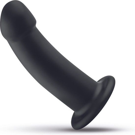 No-Parts Charlie Dildo - 14.5 cm - Black - Anal Dildo