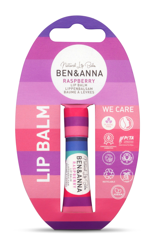 Ben & Anna Ben & Anna Lip Balm Raspberry