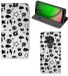 B2Ctelecom Book Case Motorola Moto G7 Play Silver Punk