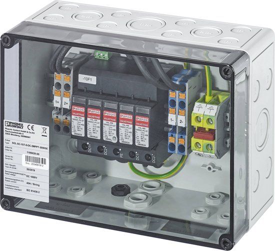 Phoenix Contact 1105828 SOL-SC-1ST-0-DC-2MPPT-2000SE Generator aansluitdoos