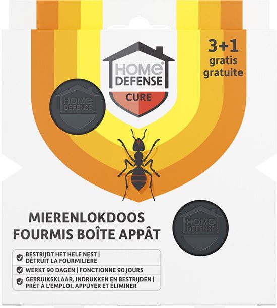Home Defense Mierenlokdoos 4 stuks