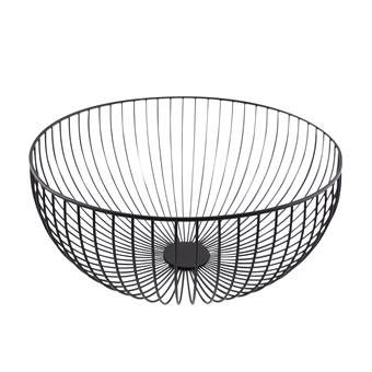Point-Virgule Wire Fruitmand - ø 35 cm - Zwart