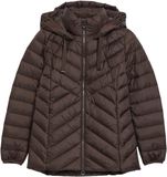 s.Oliver quilted tussenjas - donkerbruin