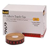 3M 969 ATG Transfer Tape, 6 mm x 16.5 m, Transparent (72 Pieces)