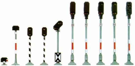 Busch & Müller SIGNALBAUSATZ H0 - Metaal - 4001738058109