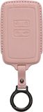 kwmobile Renault Smartkey (Keyless Go) autosleutel hoesje - Echt leer - Oudroze