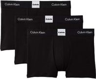 Calvin Klein Boxer 3-Pack - Zwart - Effen - Katoen/Elastaan - Heren - Maat S