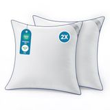 BedStory Kussens 65 x 65 cm, 2 stuks, klassieke kussens, hypoallergeen, zacht en ademend, evenwichtige ondersteuning, wasbare hotelkwaliteit, ideaal voor zij, rug en buik