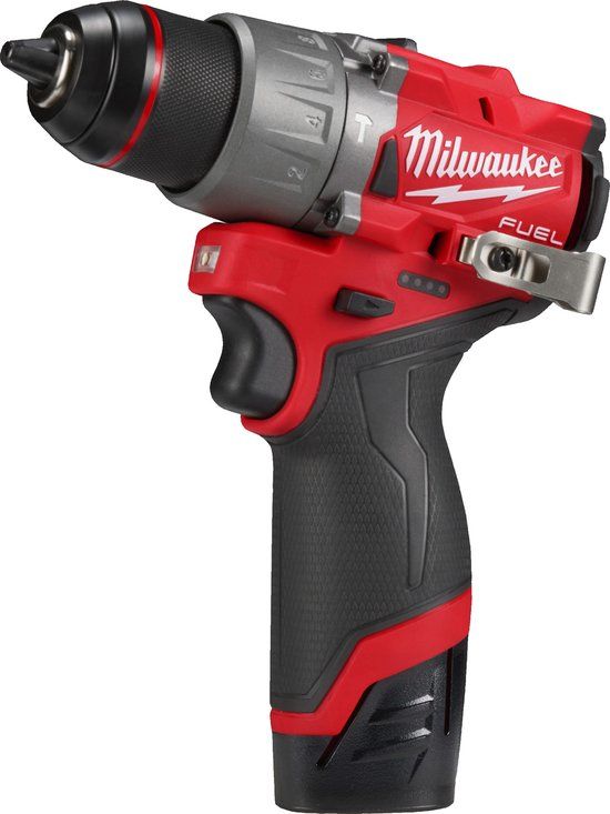 Milwaukee M12 FUEL FPD2-202X Compact Accu Klop-/Schroefboormachine 12V 2.0Ah - HD-Box